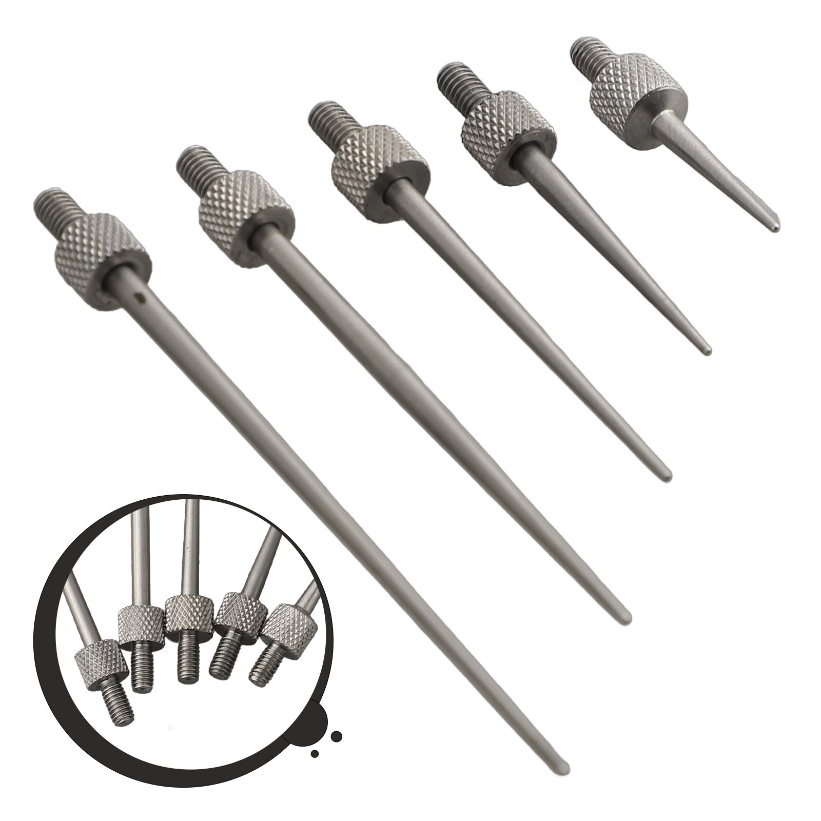 High Speed Steel Test Indicator Contact Point Depth Gauge Set for Ecommerce