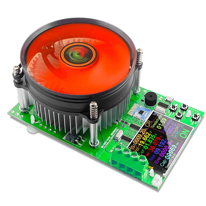 DL24 150W 4-Wire Electronic Load Battery Capacity Tester USB Discharge Meter