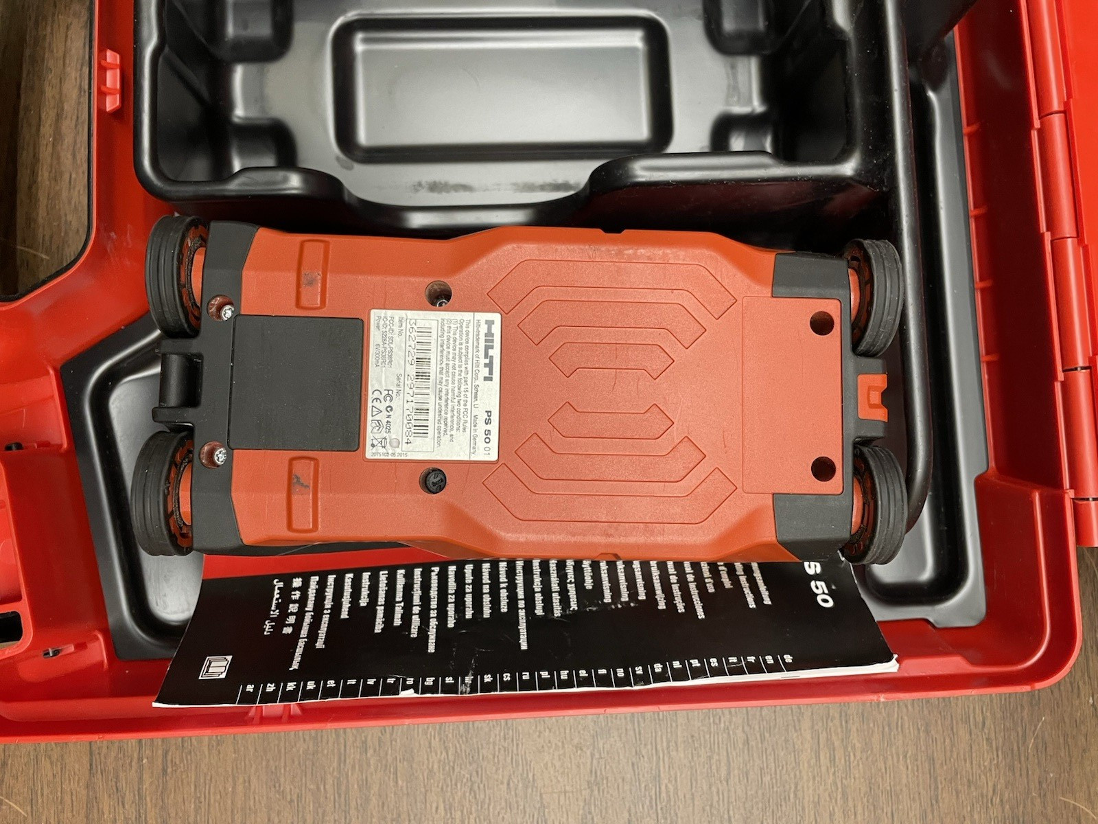 Hilti PS 50 Multi-Purpose Construction Scanner Multidetector Handheld Cordless