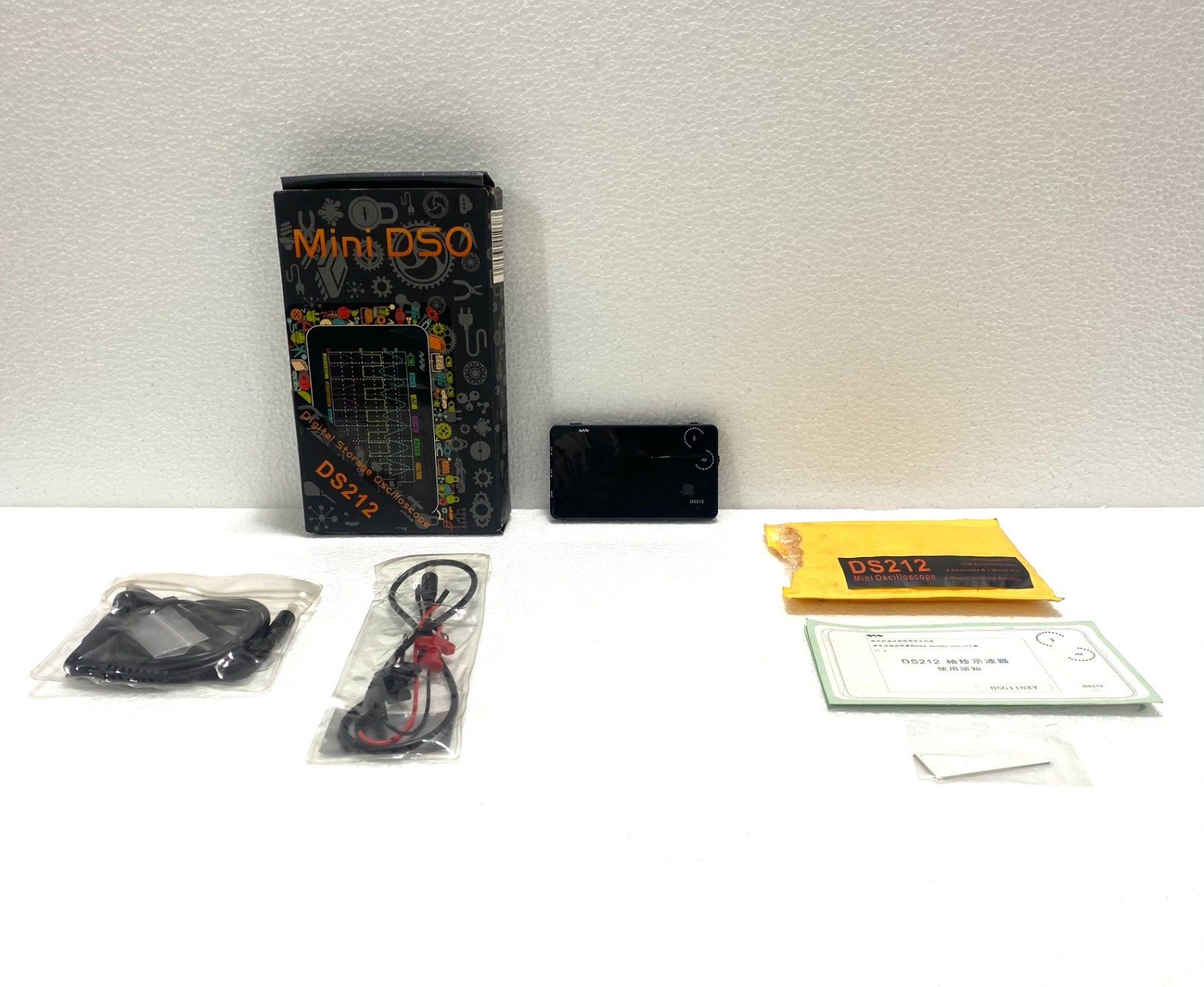 Miniware DS212 Dual-Channel Pocket Size Portable Handheld Mini Oscilloscope