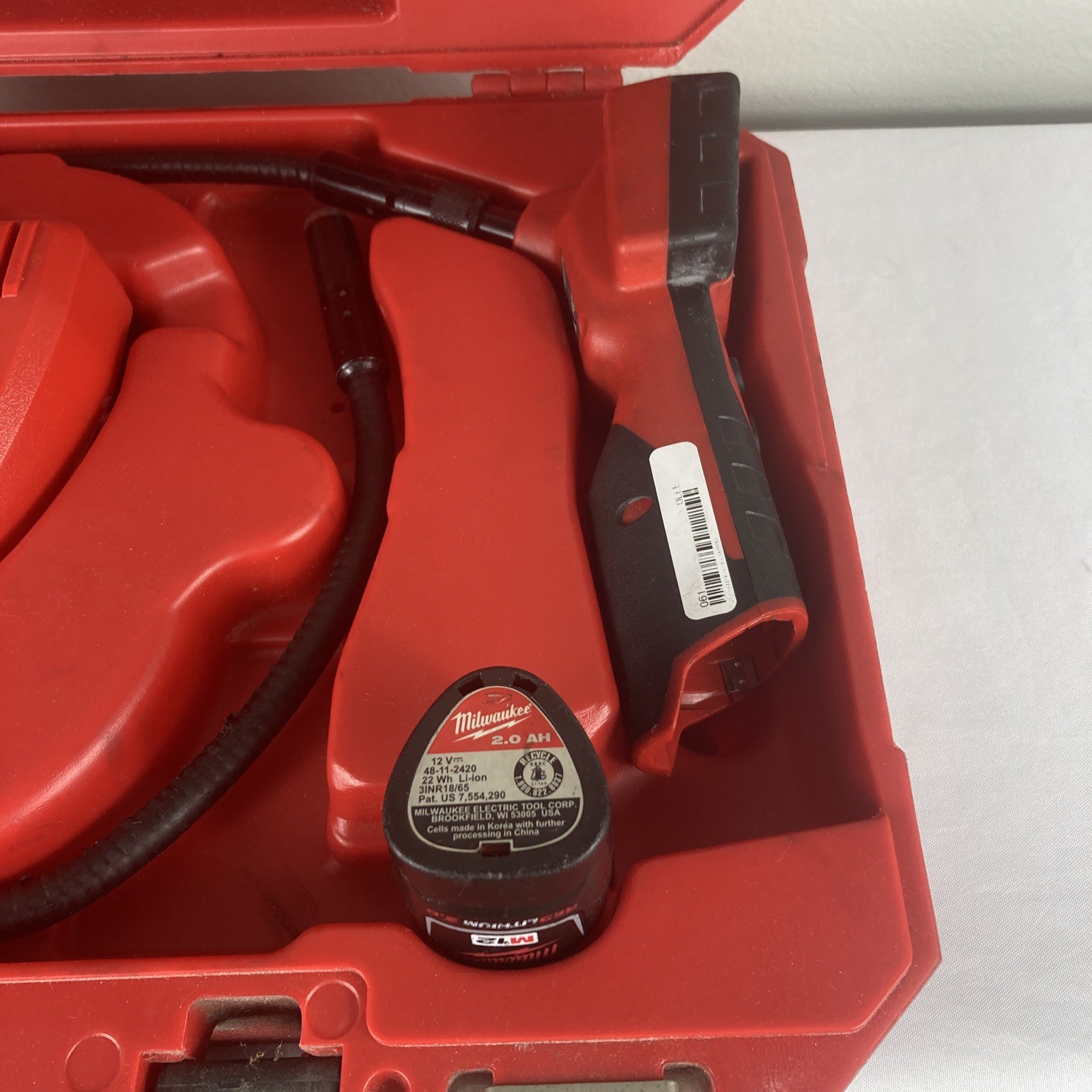 Milwaukee 2313-21 M12 12 Cordless M-Spector Digital Inspection 360 Camera Kit