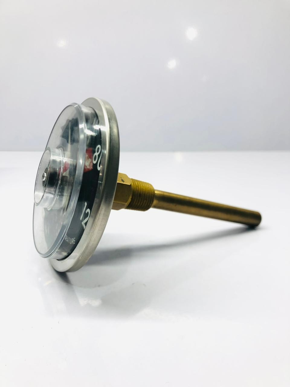 QUALITROL CORP DAL-104-8 0-120 *C LIQUID TEMPERATURE GUAGE FREE FAST SHIP