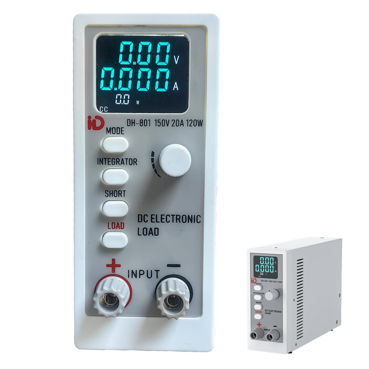 Programmable DC Electronic Load 120W, 0~150V, 0~20A, 0.1~999.9 Ohm,Support Cc(Co
