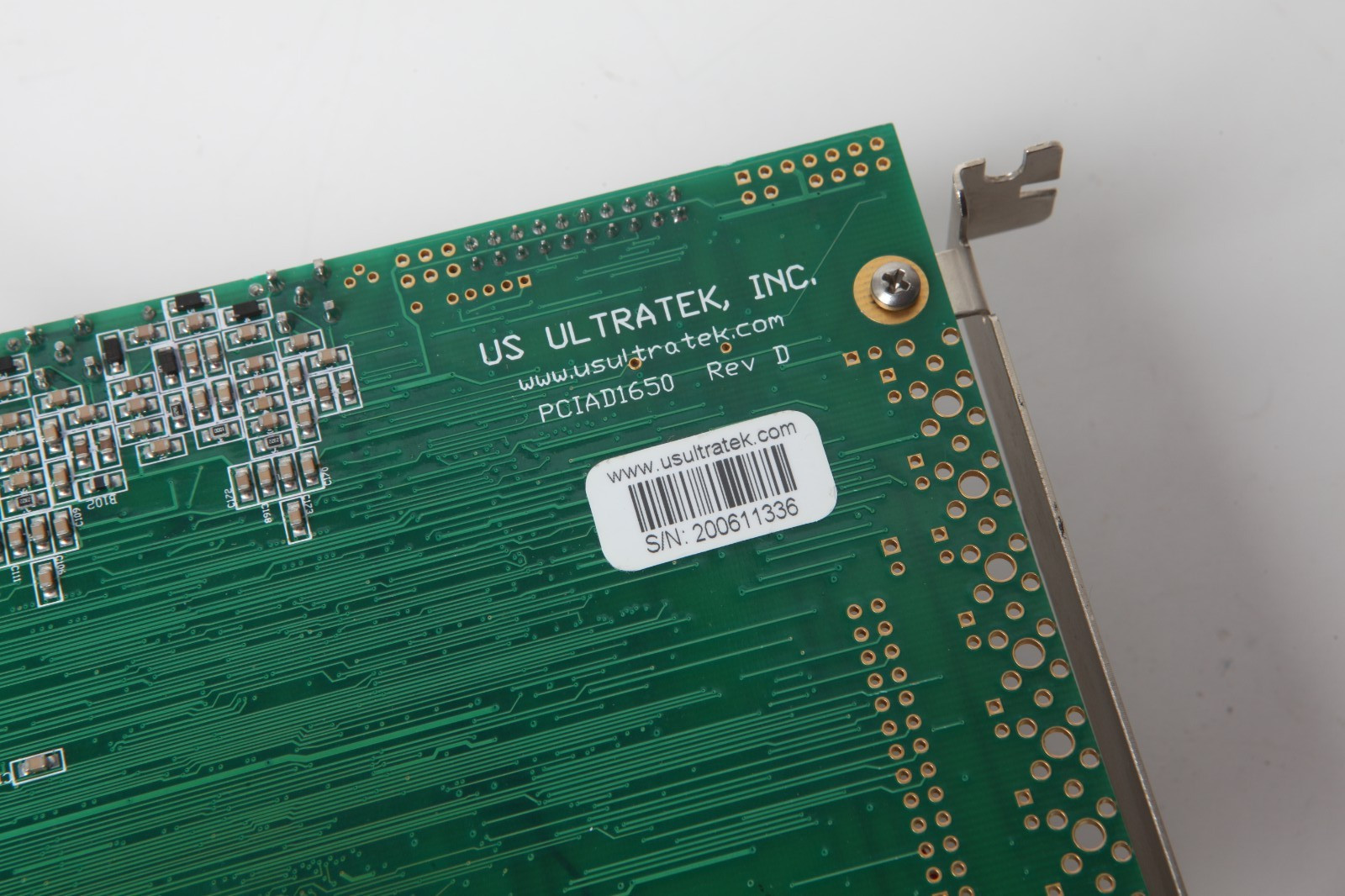 Ultratek PCIAD850 8 channel ultrasonic test PCI card w/ PH8T phased array