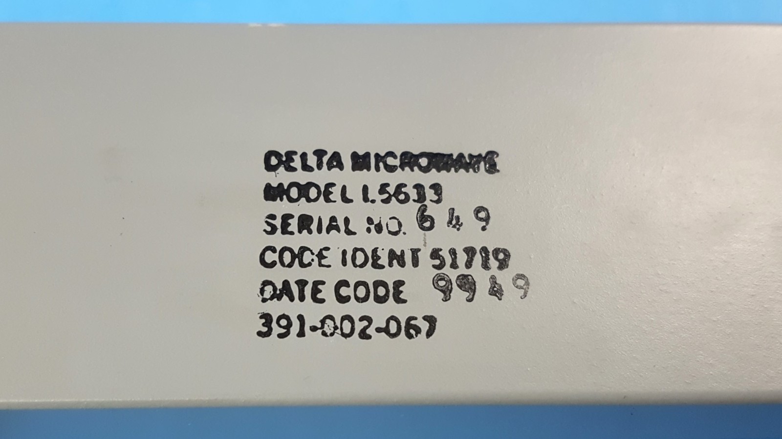 ONE Pc- Delta Microwave L5633 GPS RF SMA Filter/Amplifier with SMA M to M Cable