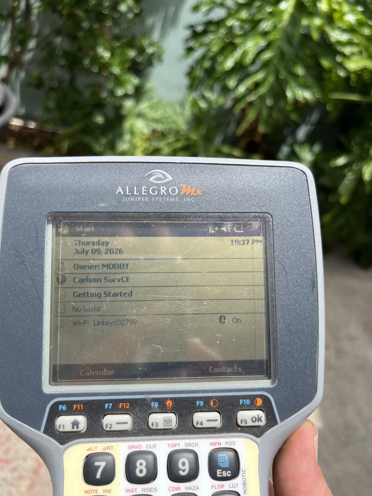 Juniper Allegro MX Data Collector Kit | Carlson SurvCE 5.0.5 ROBOTIC GPS ROADS