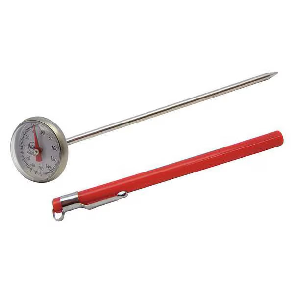 Manufacturer Varies 5″ Stem Analog Pocket Thermometer, -40 Degrees to 160