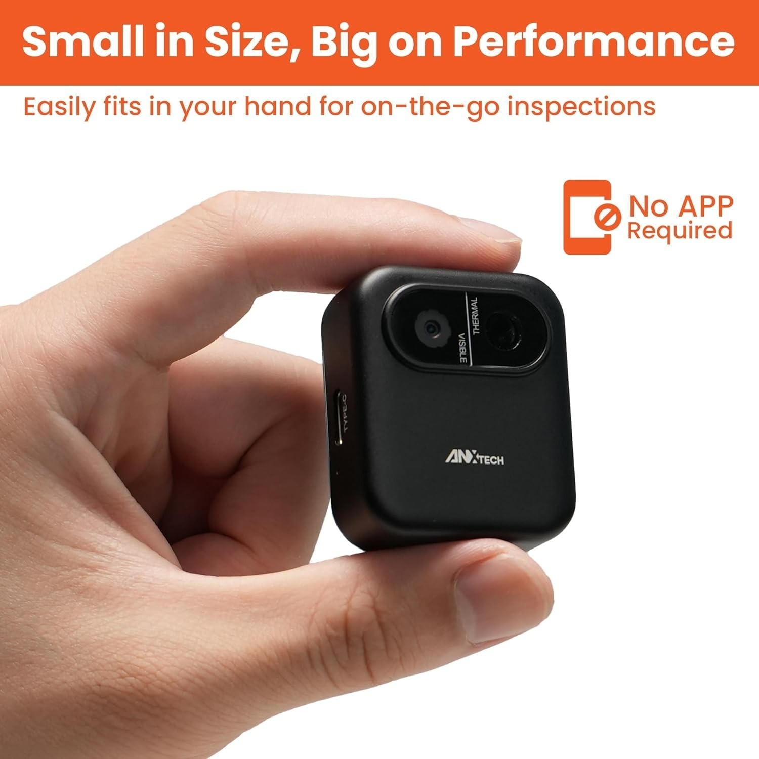 80*60 Infrared Thermal Imager Mini Thermal Imaging Camera Portable for Beginner