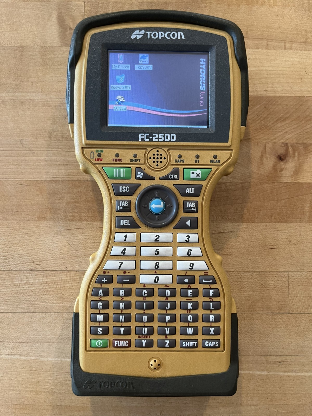 Topcon FC-2500 Data Collector | Unlocked SurvCE 4.02 & TopSurv 8
