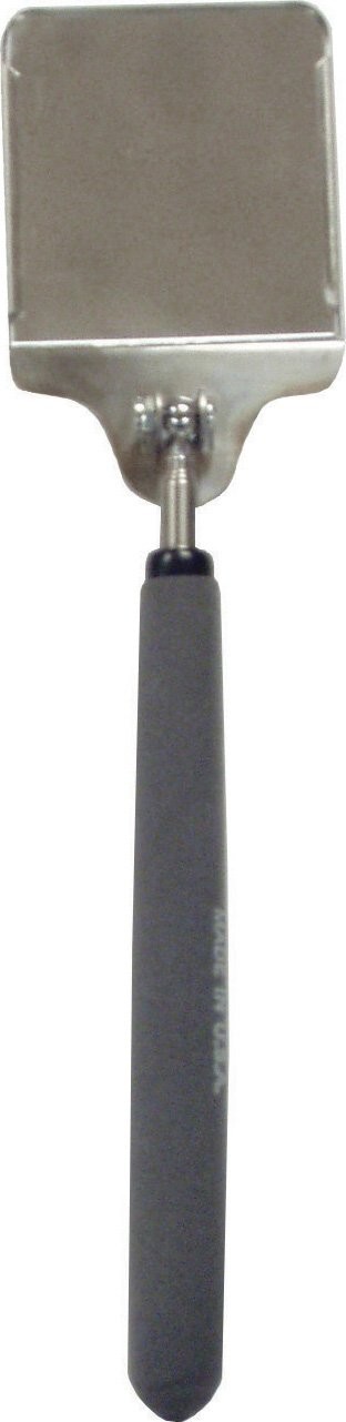 Mag-Mate 316M Rectangular 3X Magnifier Inspection Mirror 2- X 2 Telescoping