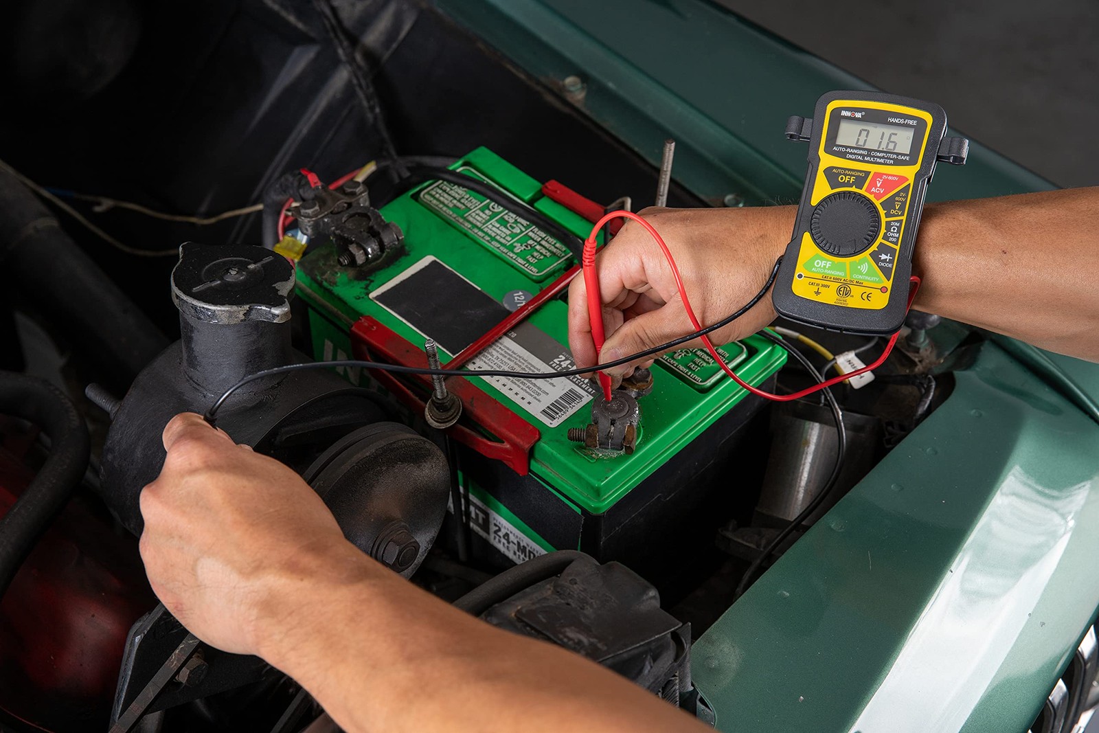 Innova 3300 Hands-Free Digital Multimeter Black