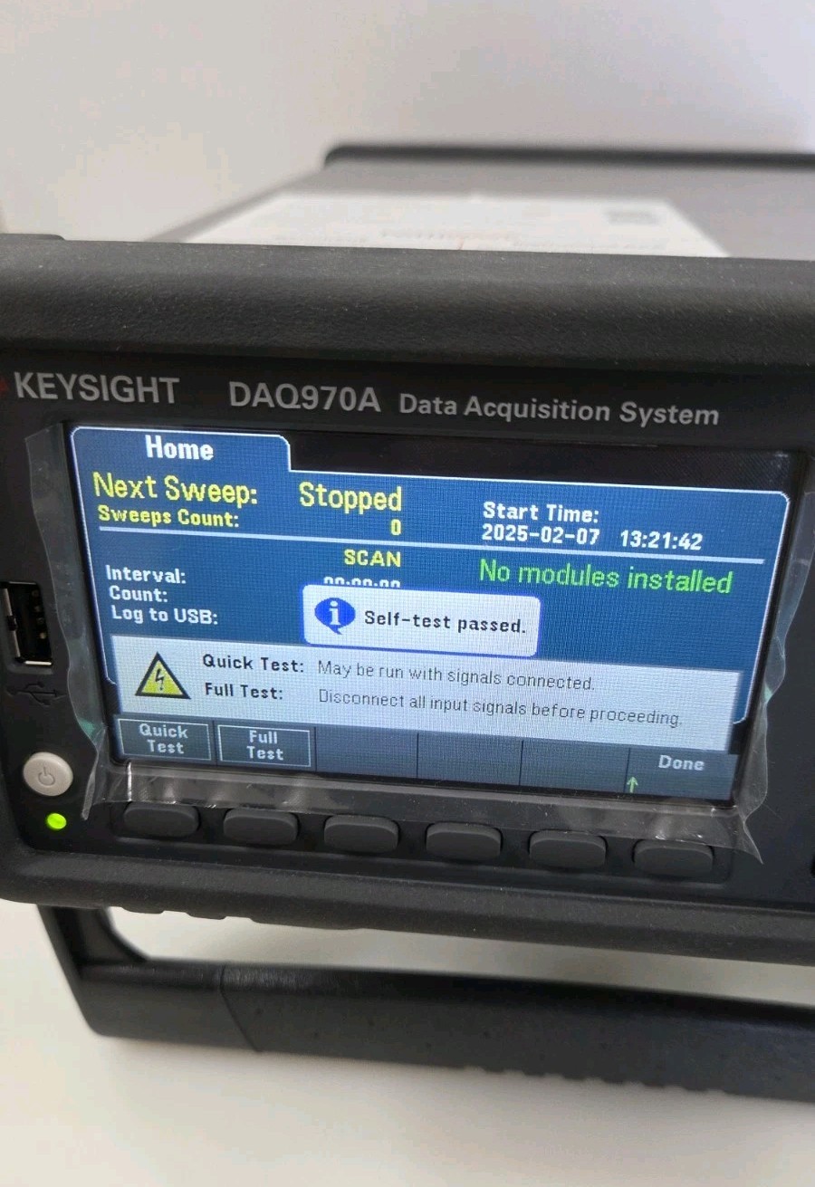 Keysight DAQ970A Data Acquisition System USB 450 Channels《Works》Priced To Sell