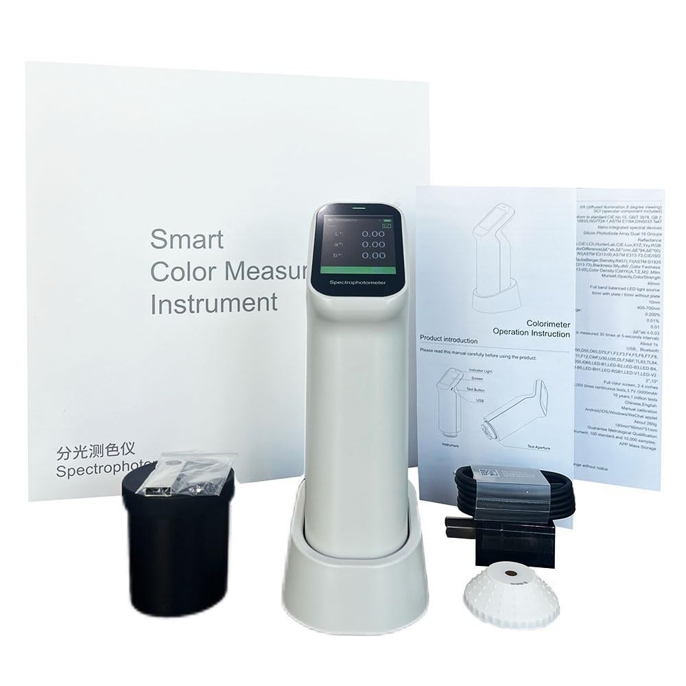 Digital Color Meter Color Difference Meter with ΔE*ab≤0.03 Display Accuracy 0.01