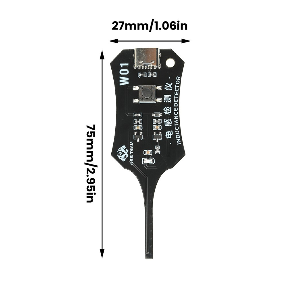 Universal Inductance Tester W01 Inductor Detectors With Compactly Construction
