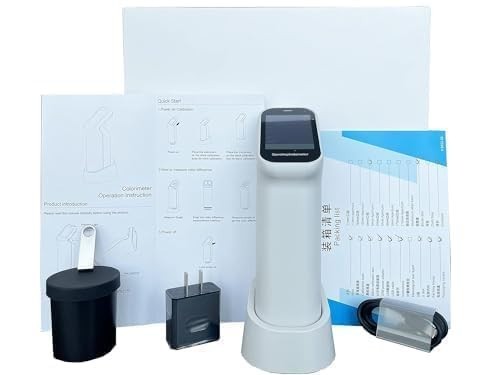 Digital Color Meter Color Difference Meter with ΔE*ab≤0.03 Display Accuracy 0.01
