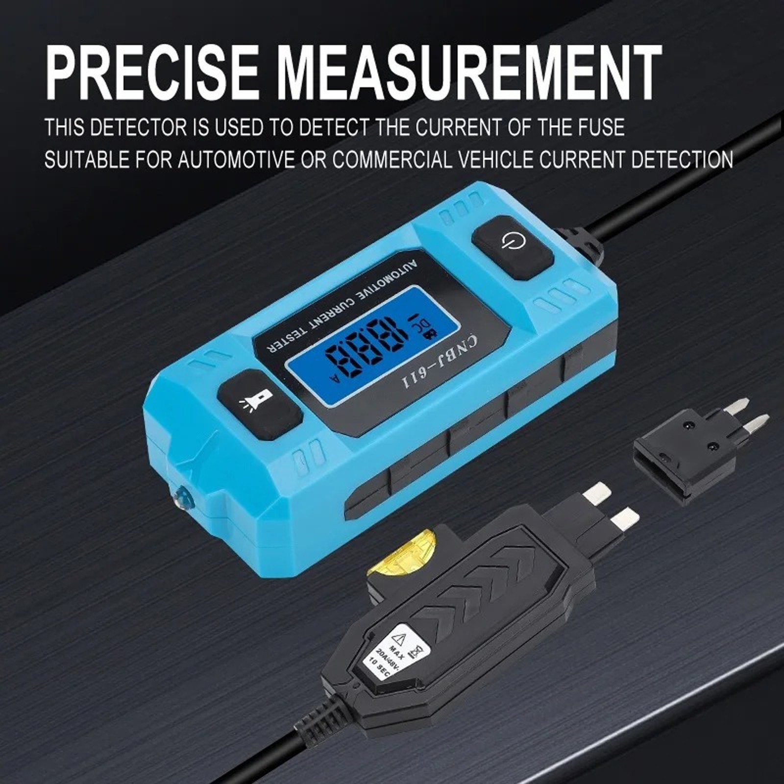 Automotive LED Car Blade Fuse Tester Fuse Leakage for Current Check CNBJ-611