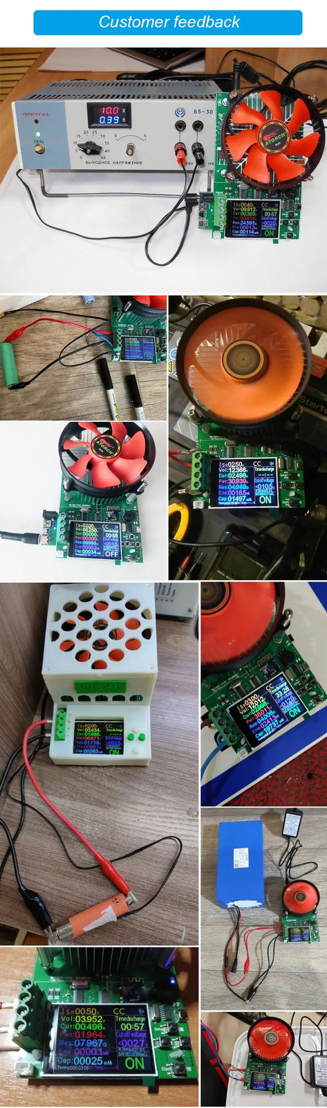150W 20A Battery Capacity Tester USB Electronic Load Discharge Monitor with PC