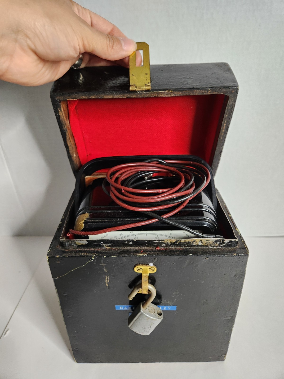 Vintage Simpson 260 Series Volt-Ohm-Milliammeter Analog Multimeter USA For Parts