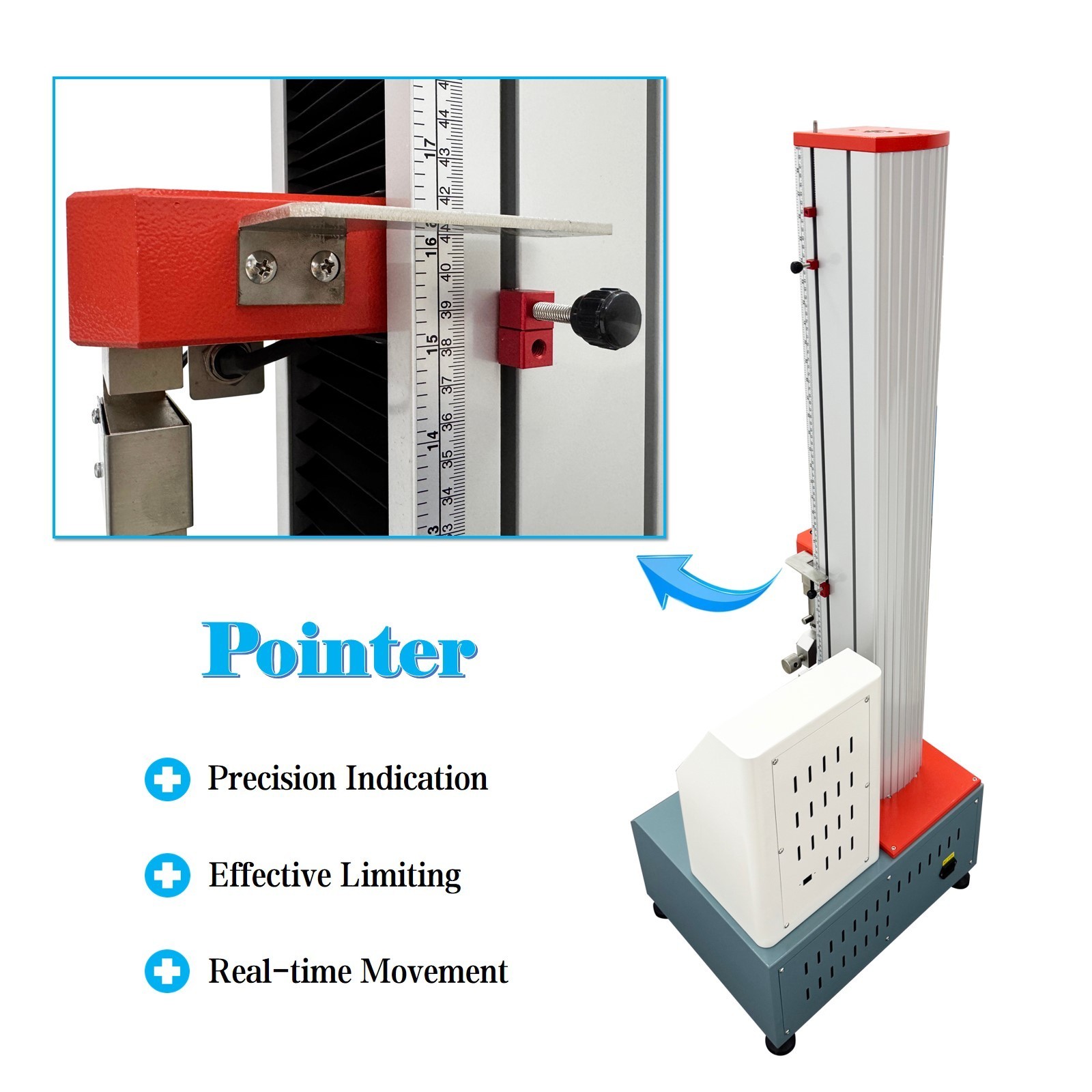 110V 200KG Electric Tensile Strength Testing Machine Universal Material Tester