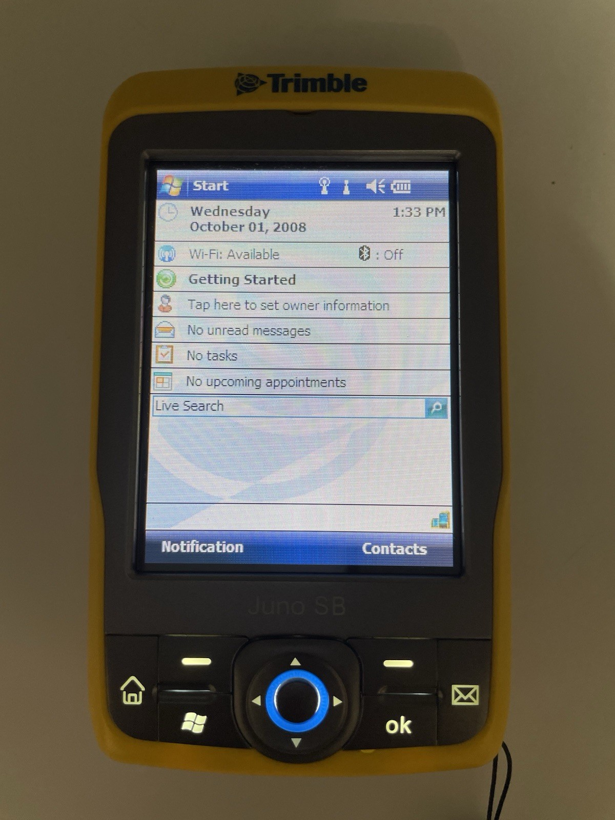 Trimble Juno SB GPS Mapping Data Collectors 66411-00 with Accesories in Box