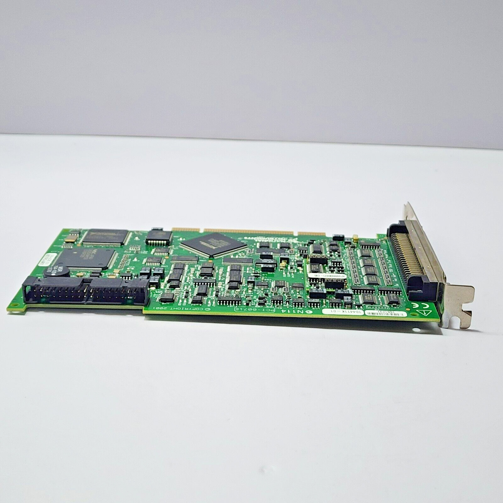 NATIONAL INSTRUMENTS PCI-6071E DAQ CARD 32 DIFF MULITIPLEXED ANALOG S/N:184411K