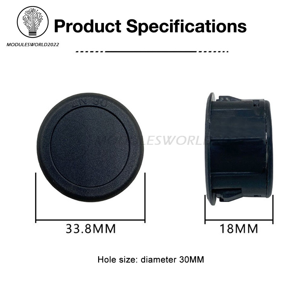 DC4V-100V Voltmeter LED Display Digital Panel Meter Voltage Indicator 5 Color