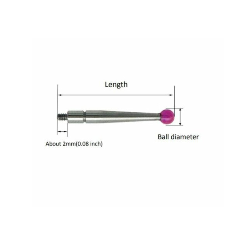 Contact Points for Dial Test Indicator Lever-Type Test Indicator Ruby Ball Tips