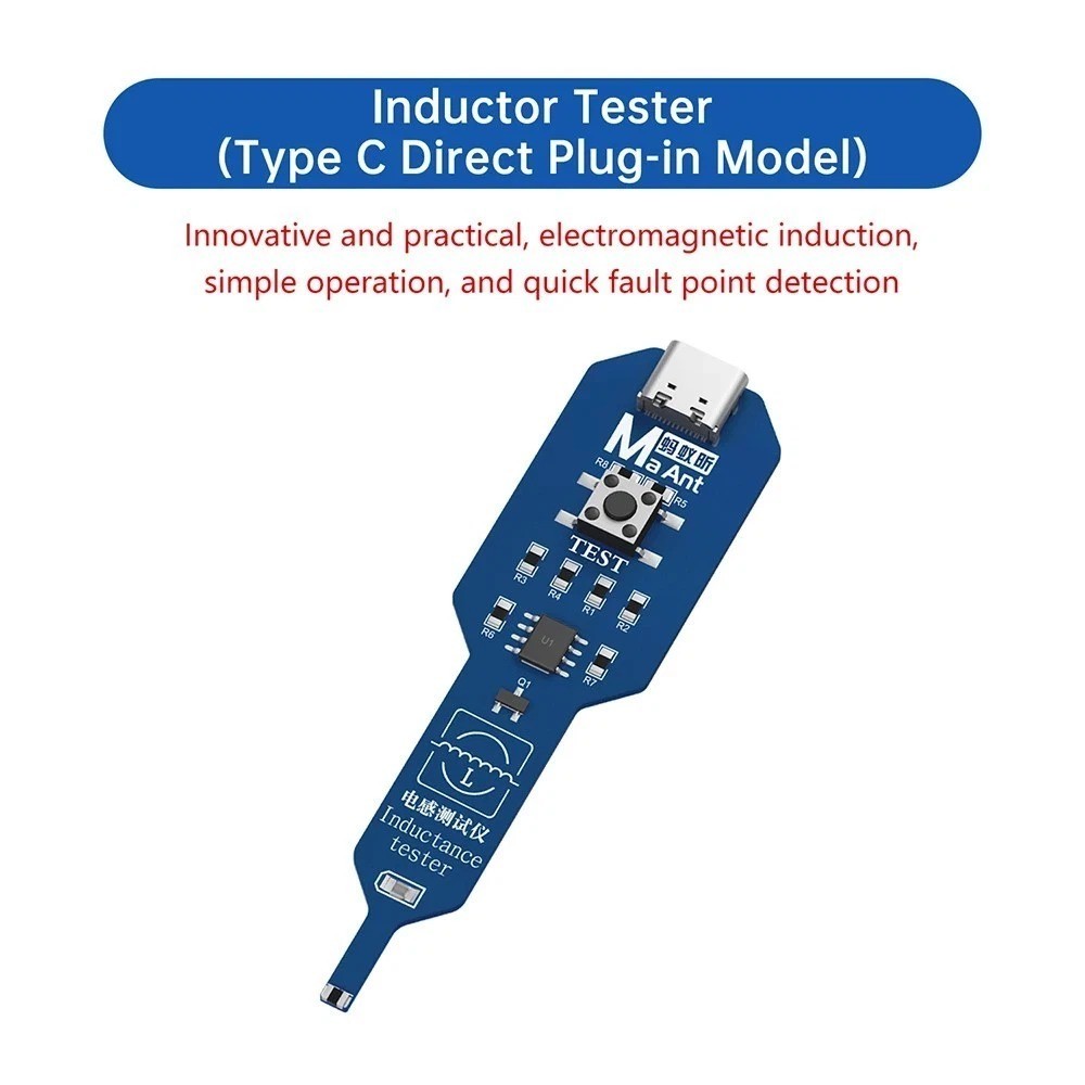 M093 Inductance Tester Motherboard Coil Tester Inductor Detector Repair Tool SP*