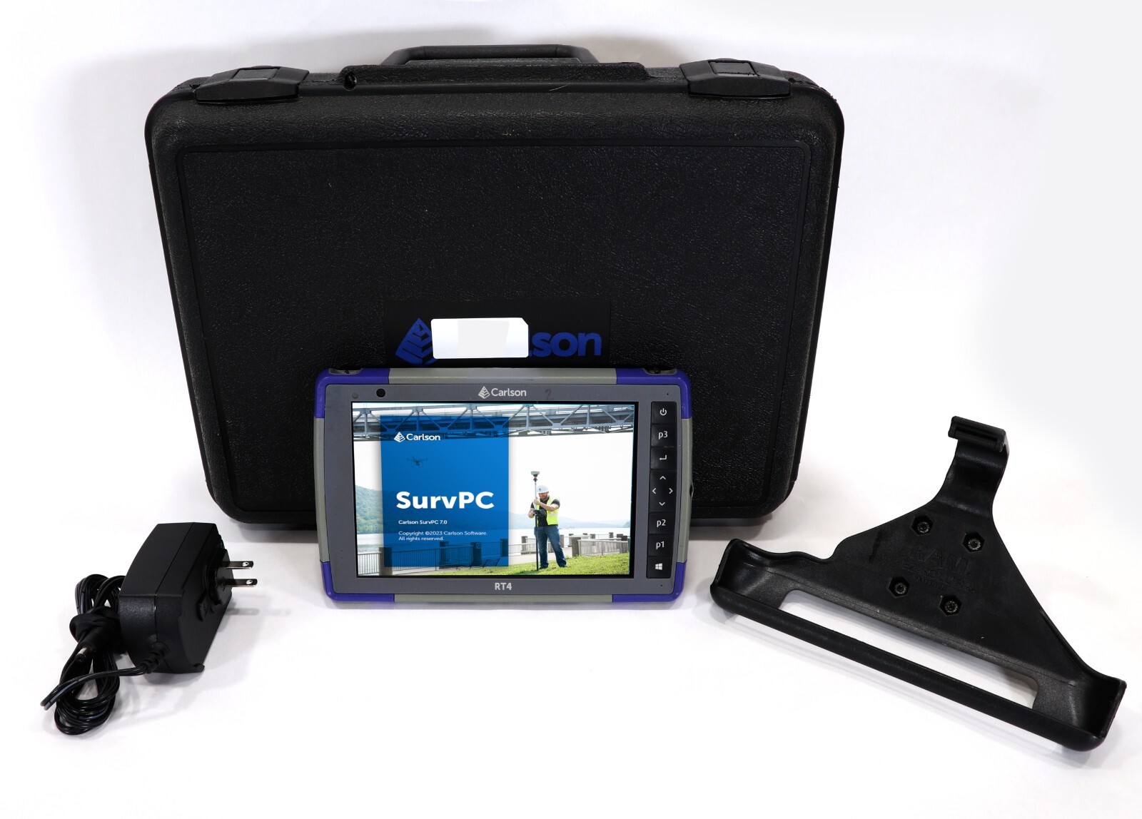 Panasonic Toughpad FZ-M1 Rugged Tablet with Carlson SurvPC 7
