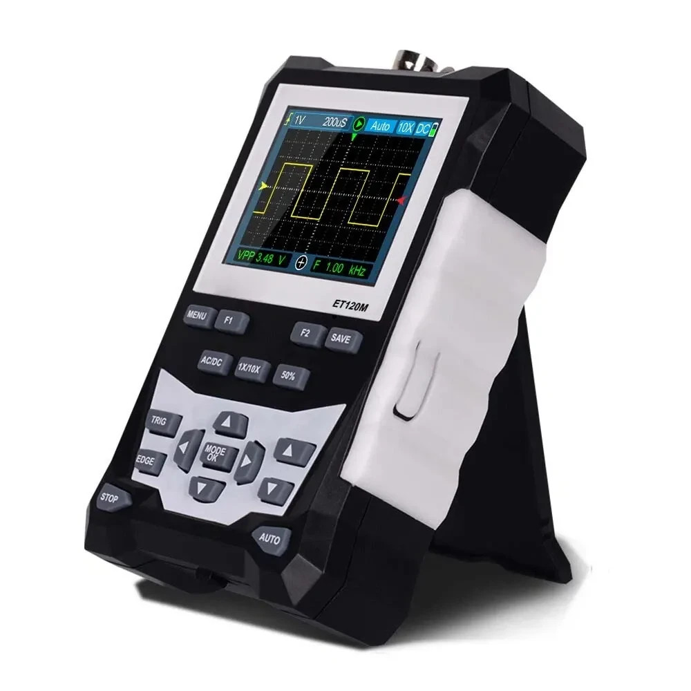 TOOLTOP ET120M Auto Digital Oscilloscope Scope Portable Repair USB C DSO