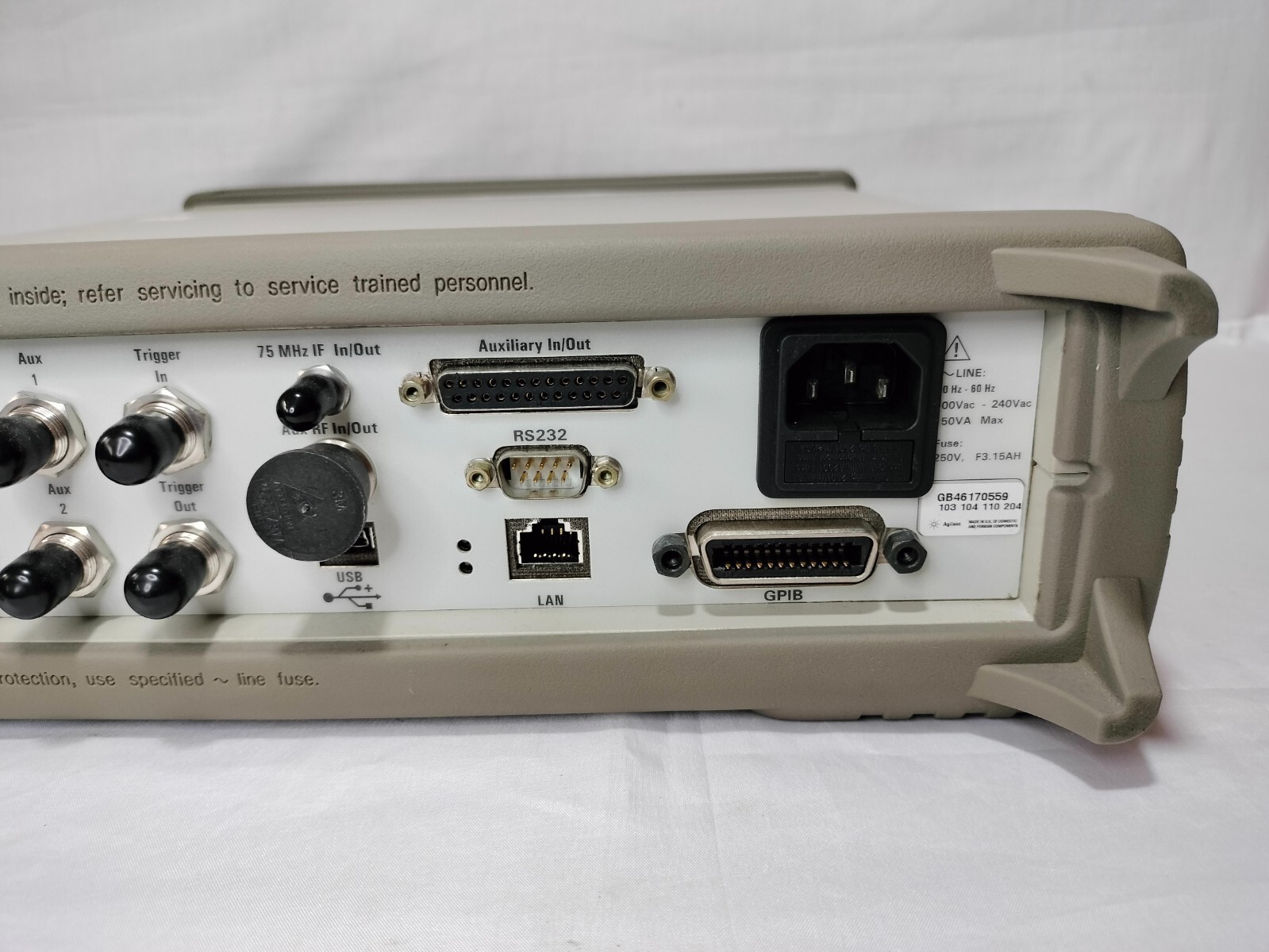 HP Agilent N4010A Wireless Connectivity S/N:GB46170559 Made in Malaysia