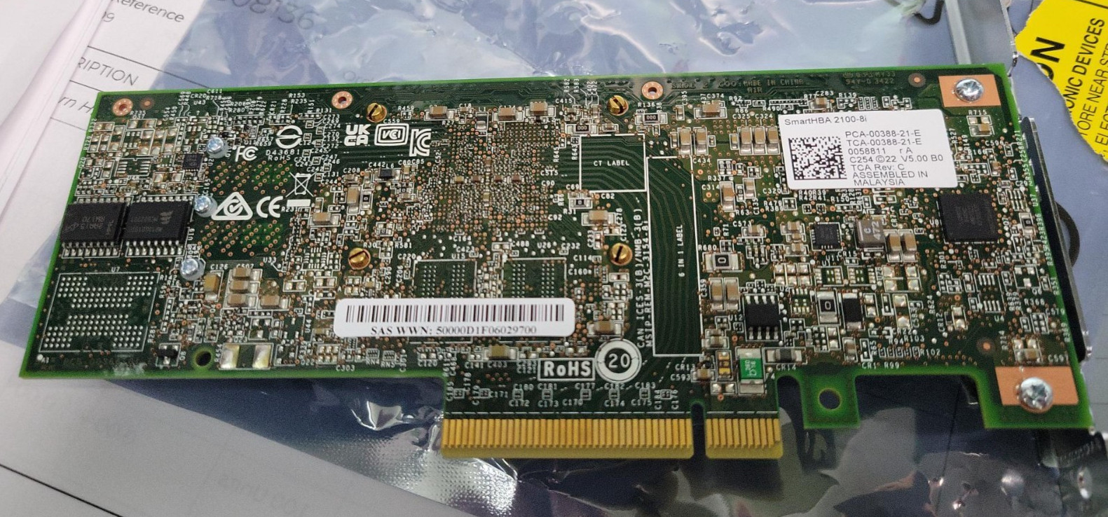 MICROSEMI ADAPTEC HBA2100-8I 12Gb/s HBA Controller Open Box