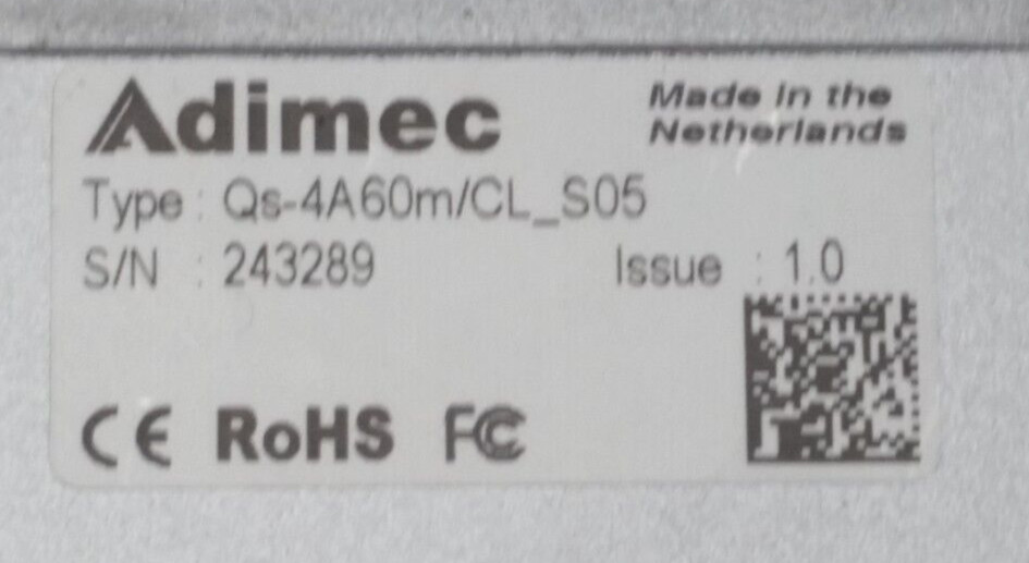 Adimec Qs-4A60m/CL_S05 Monochrome Industrial Camera