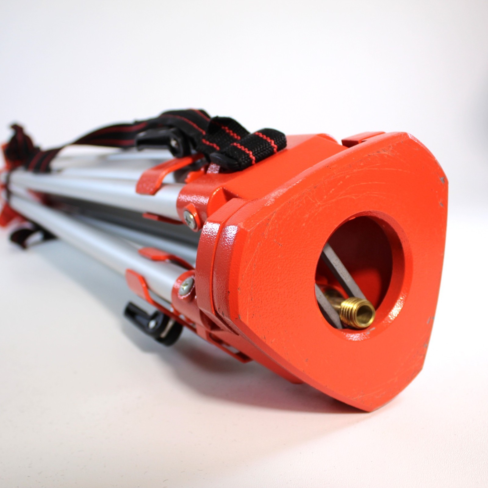 CST/Berger 60-ALQCI20 Universal Contractors Aluminum Tripod Quick Clamp Orange