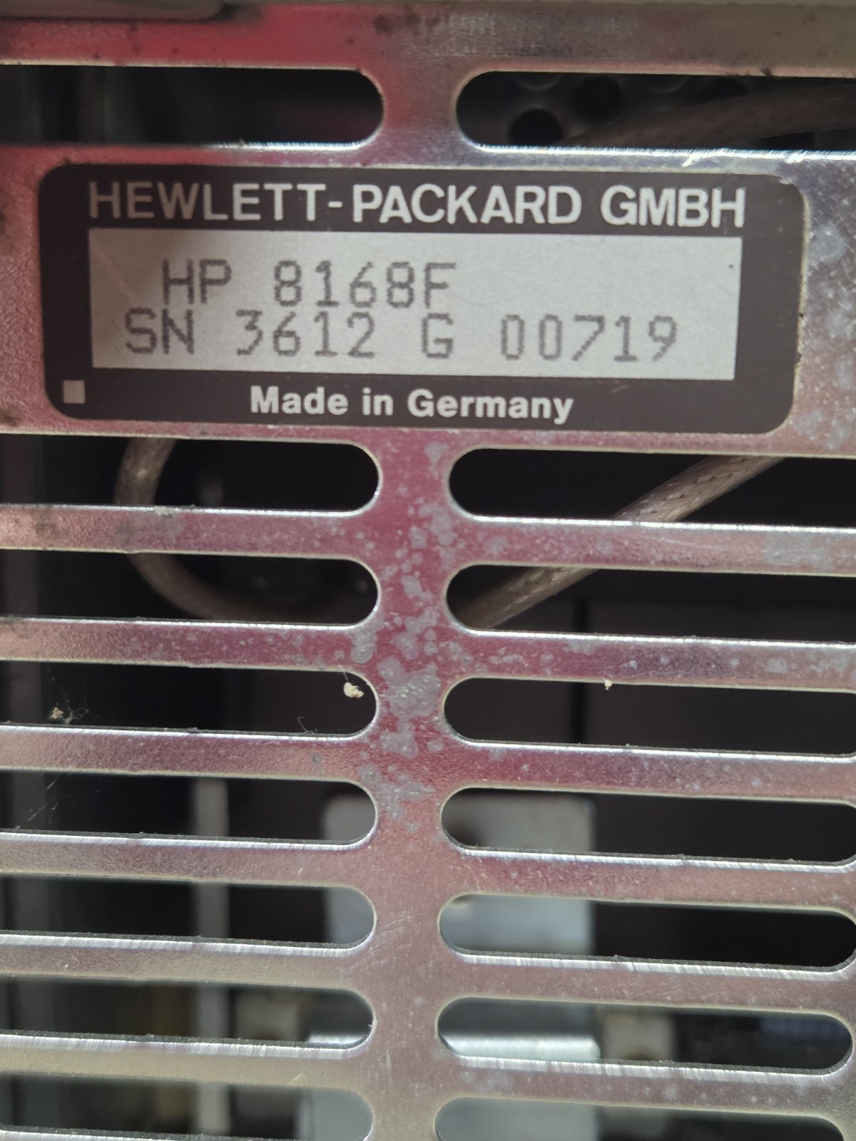 Agilent/ HP 8168F 1435-1597 nm Tunable Laser Power Supply UNLOCKED