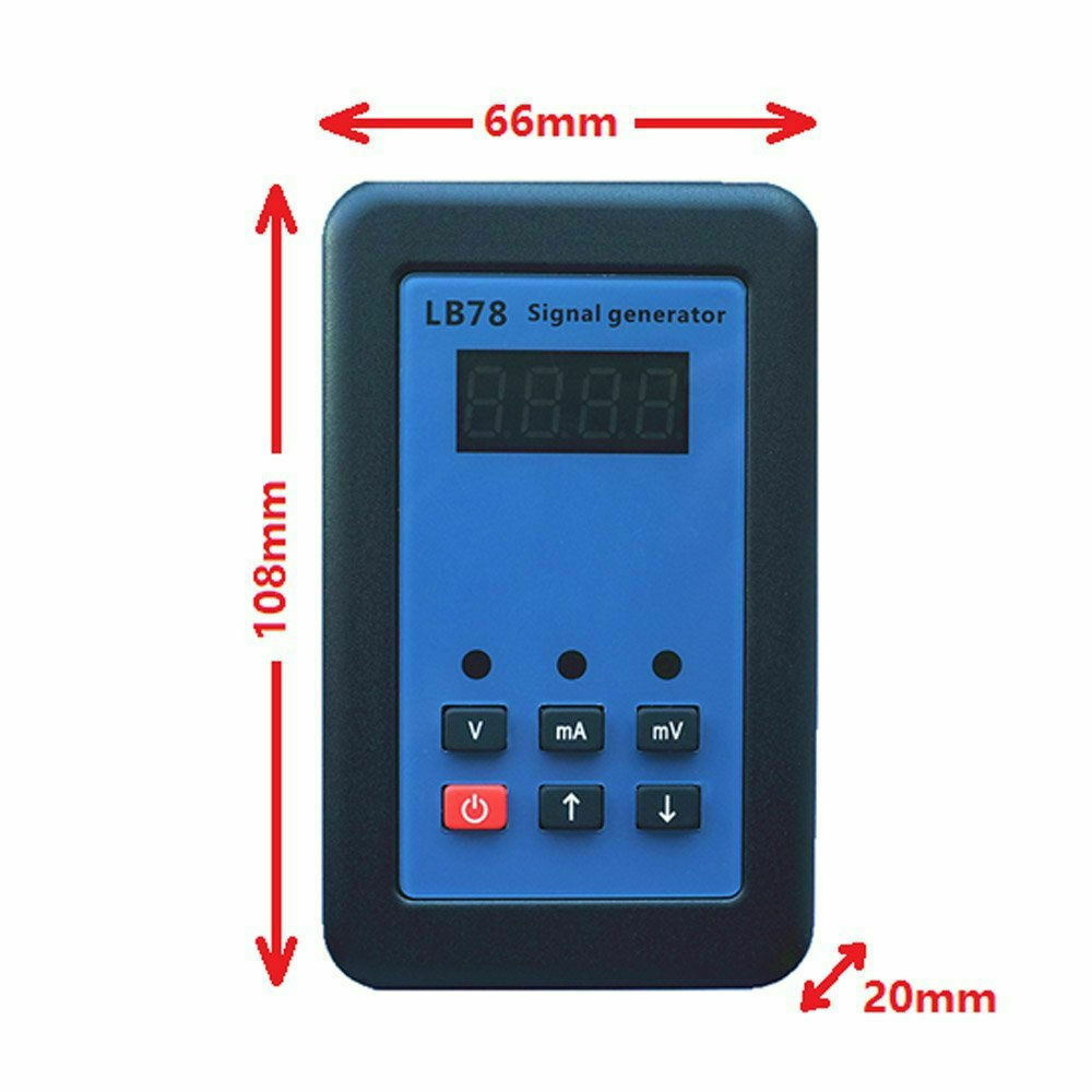 LB78 4-20mA Resistance Current Voltmeter Signal Generator Source Calibrator PLC