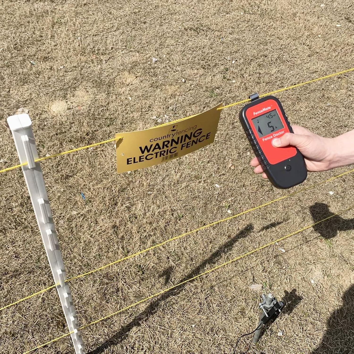 Digital Fence Tester – Up to 19.9 kV, Cordless Fence Detector, Fault Finder, …
