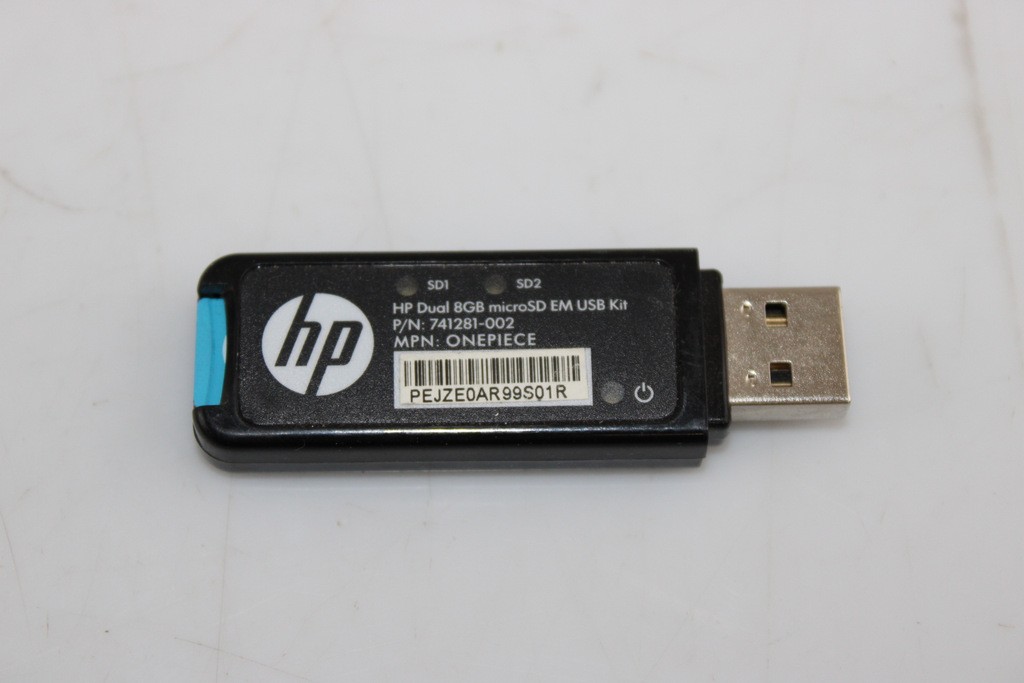 HP 741281-002 8GB DUAL MICROSD EM ENTERPRISE MIDLINE USB KIT