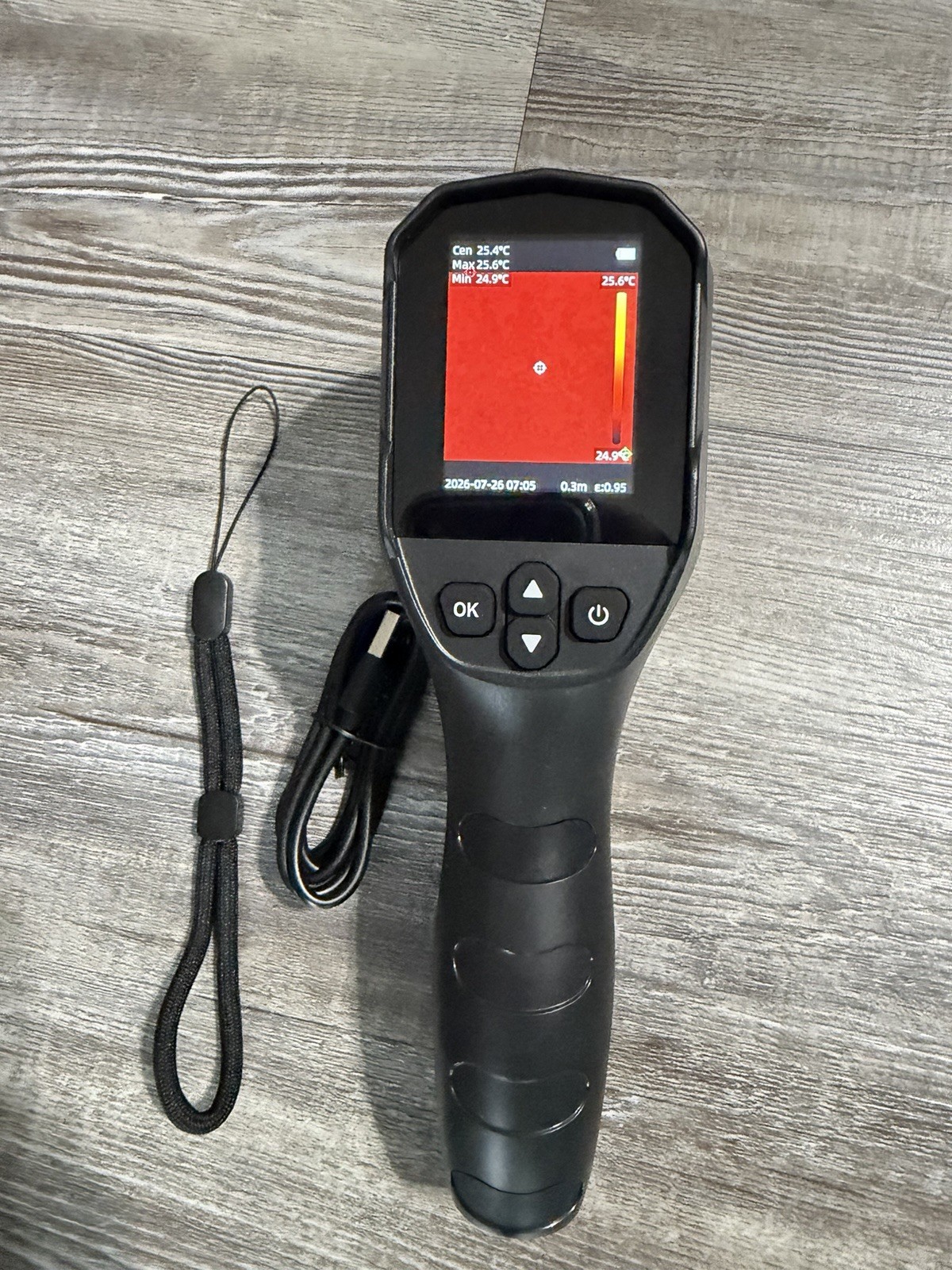 Flagfront Handheld Thermal Camera -4°F to 1022°F w/ Wrist Strap