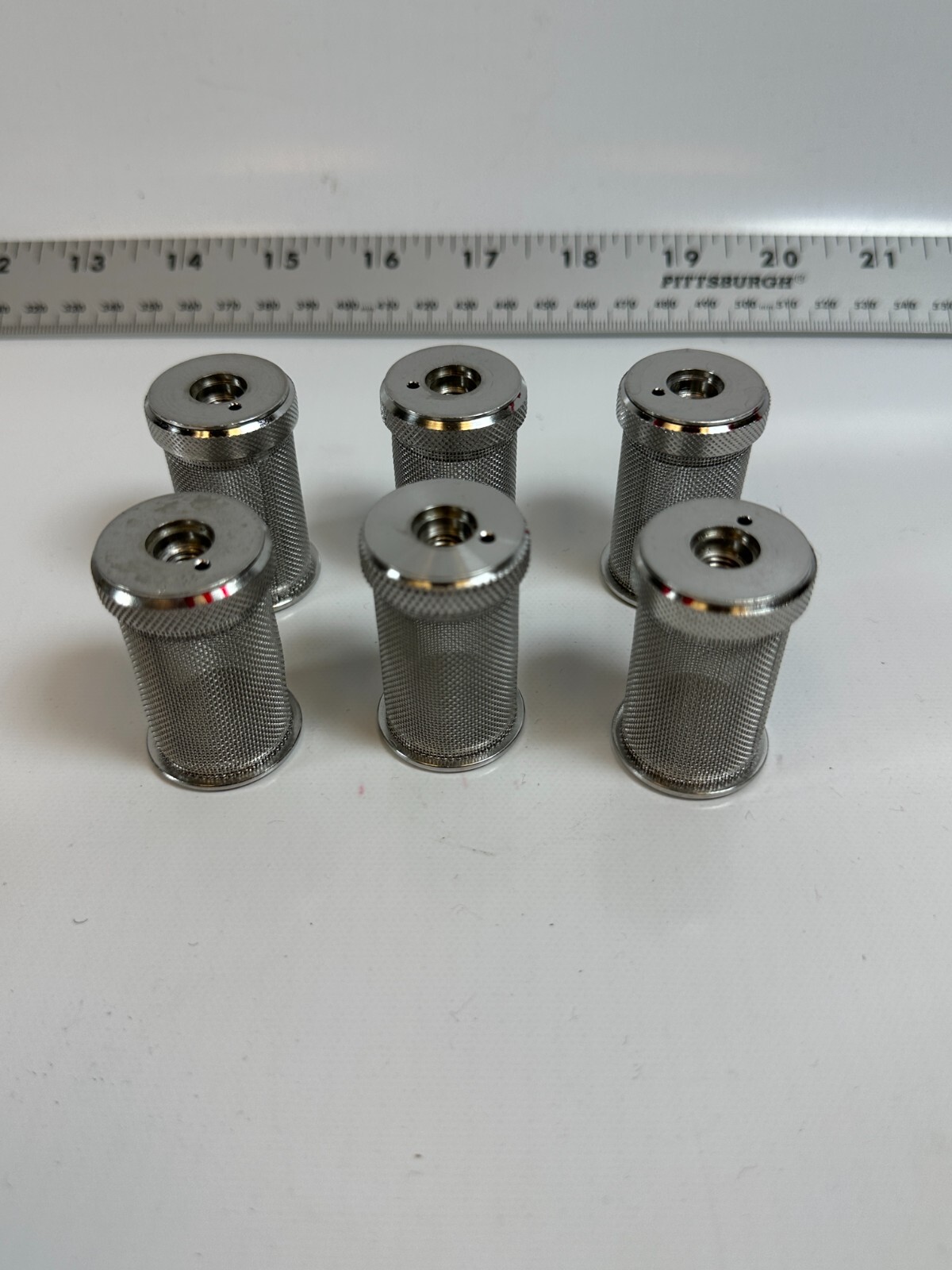 Unbranded Calibration Screens 1″ dia. x 1 5/8 Tall – NEW Lot of 6