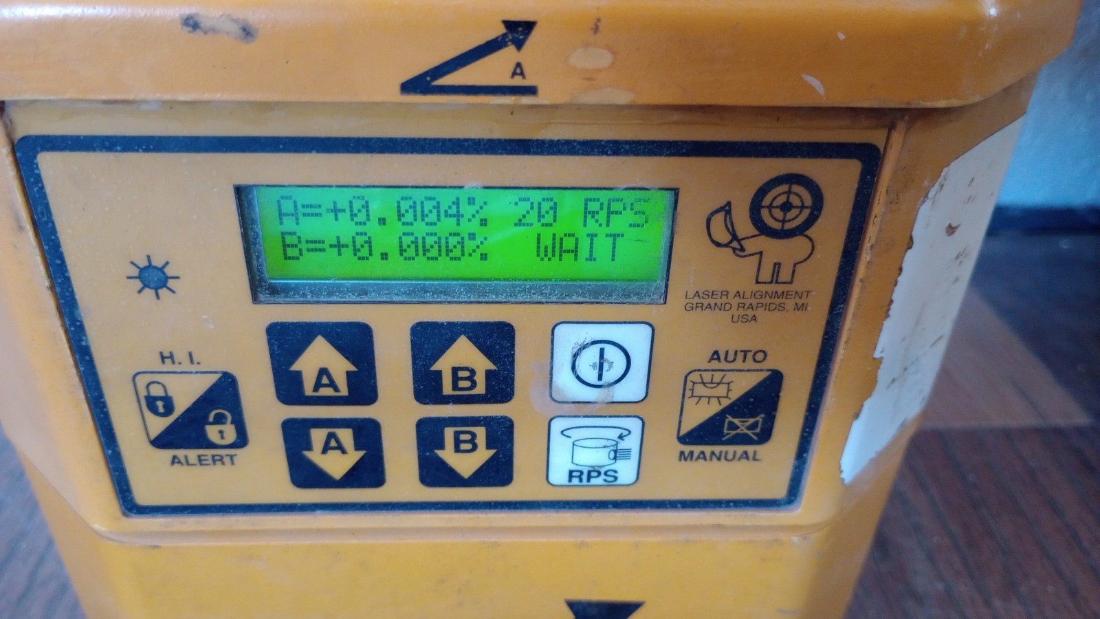 LASER ALIGNMENT LB-4 ROTARY DUAL SLOPE LASER LEVEL,TRANSIT,GRADE,TOPCON,SPECTRA