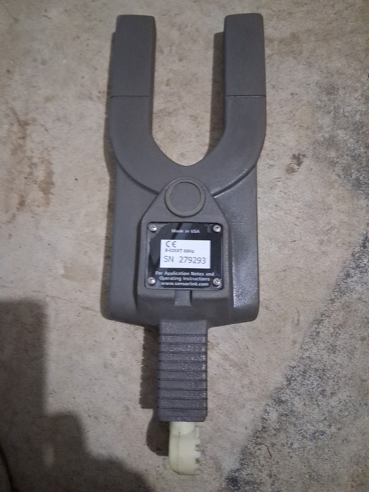SensorLink 8-020XT AC RMS Ammeter Current Clamp 1500A with Case