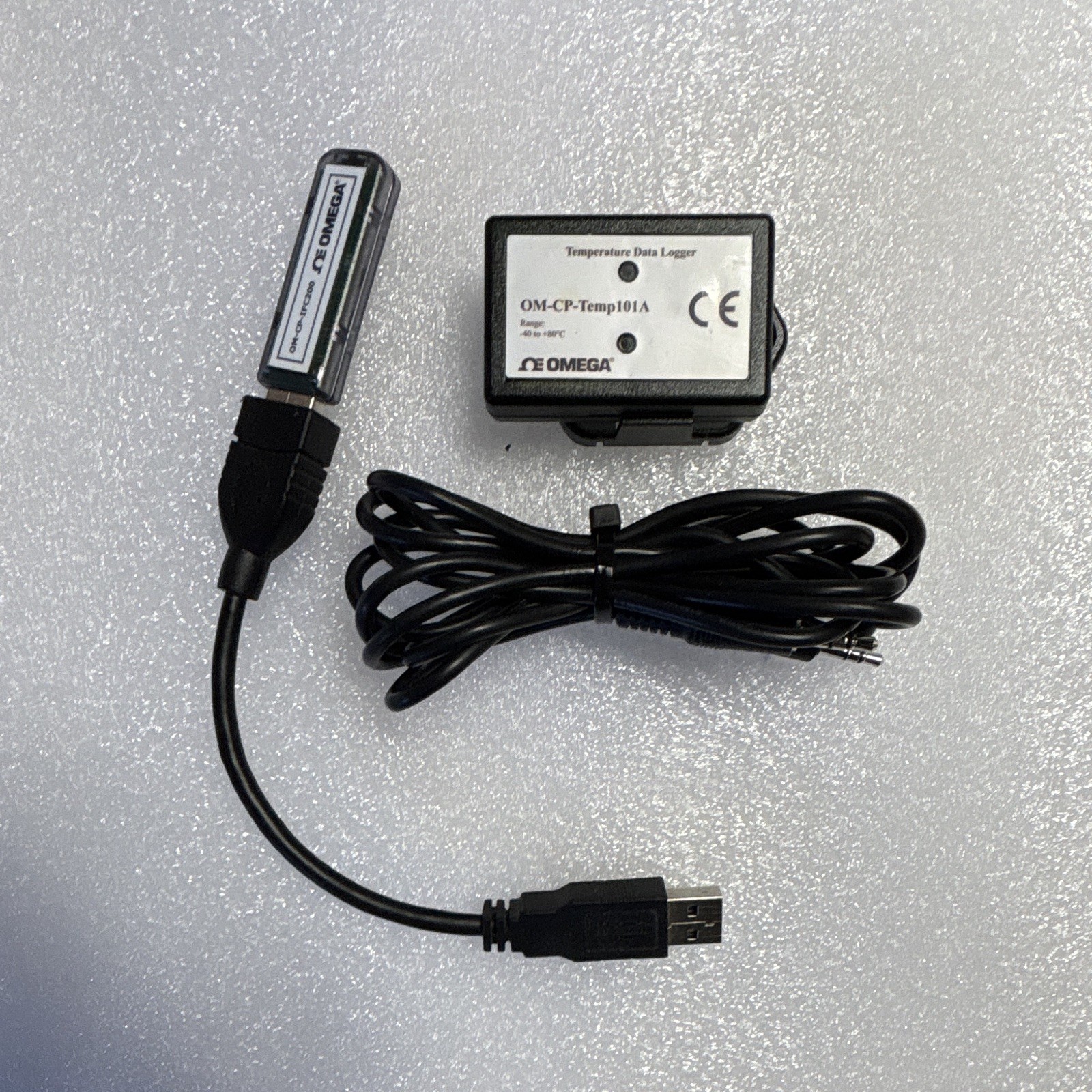 OMEGA OM-CP-Temp101A Temperature Data Logger USB Interface 1-Channel MPN