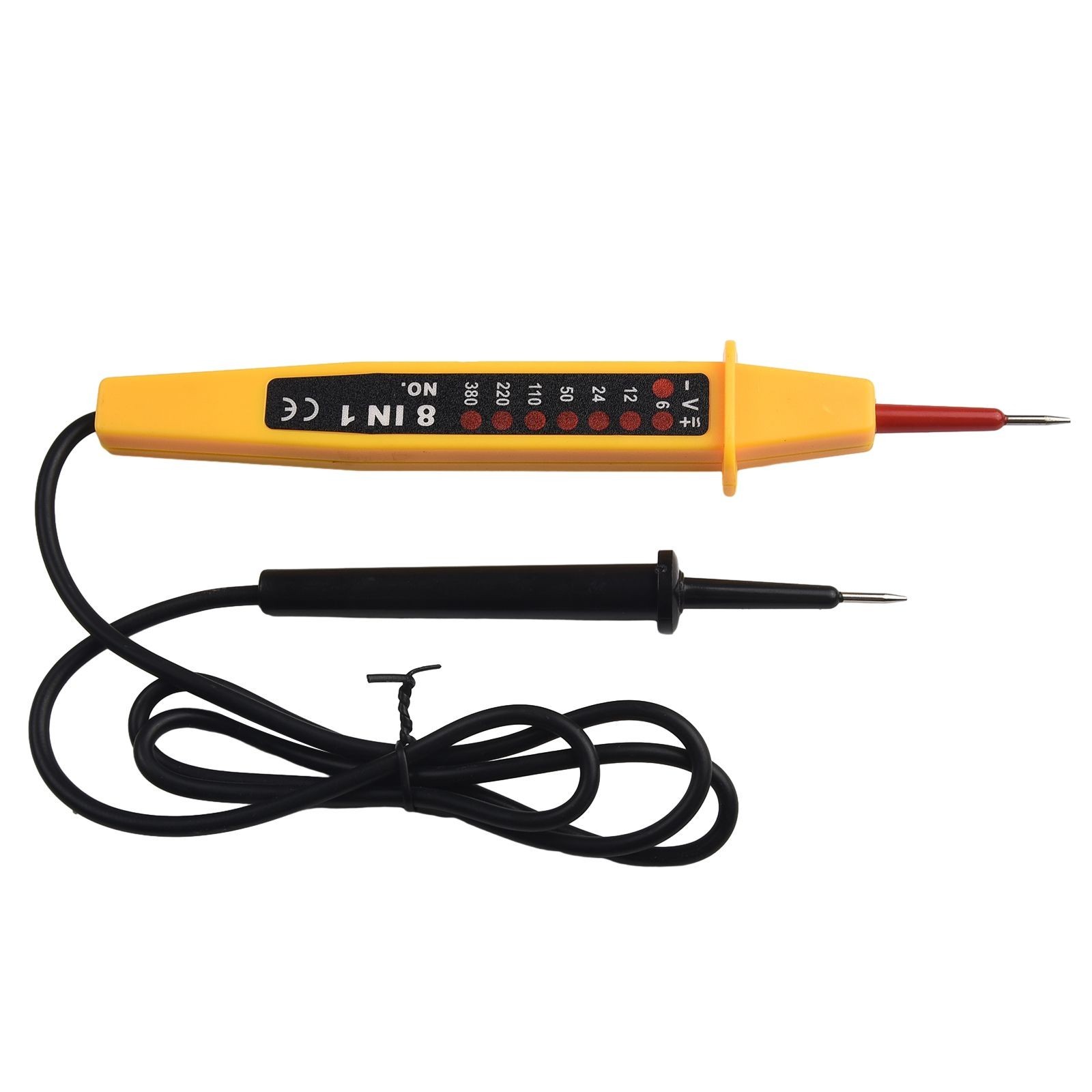 8 In1 Voltage Tester Voltage Tester Plastic 110 – 220 – 380VAC 148*17*26mm