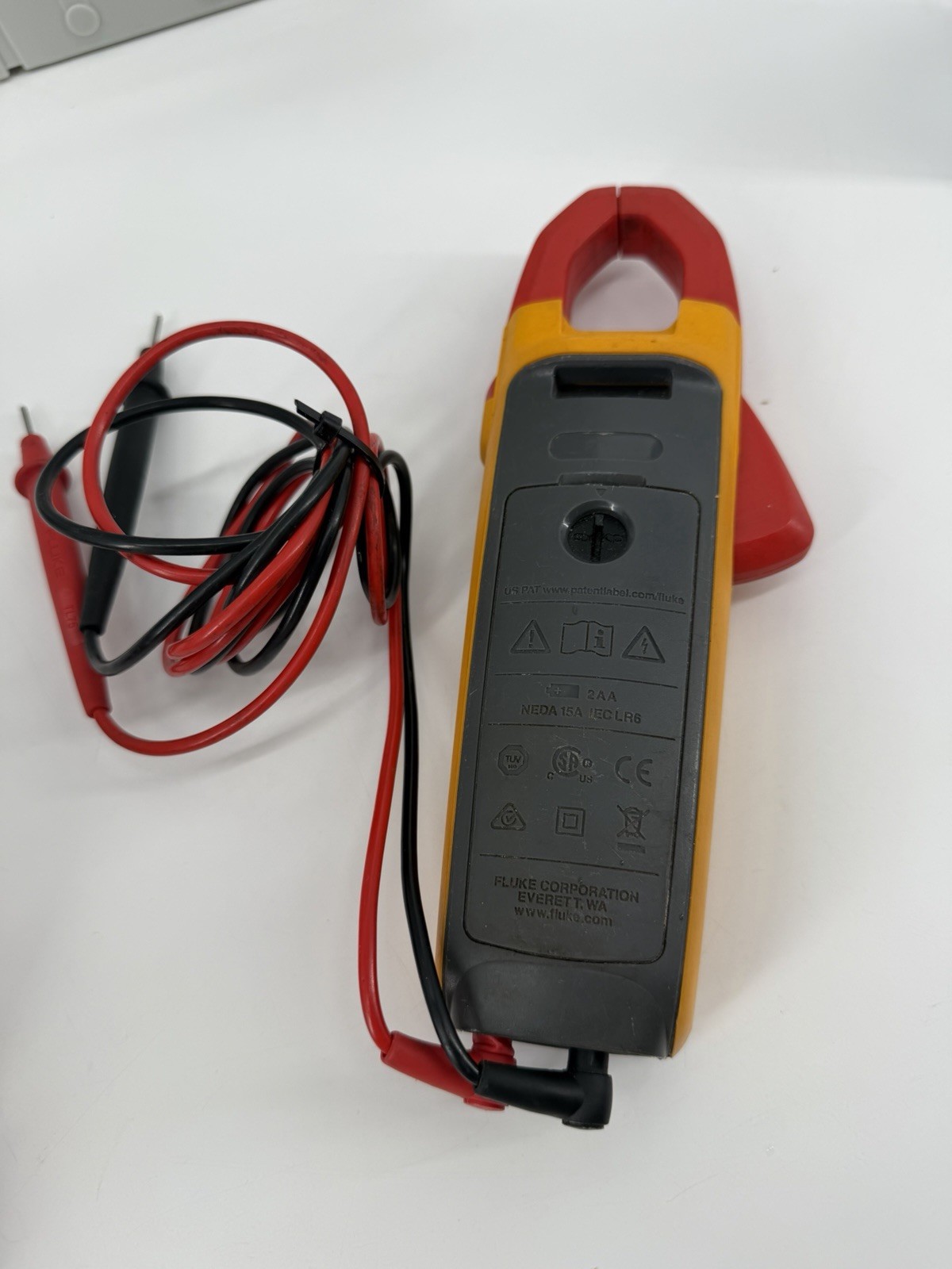 Fluke 902FC True RMS HVAC Clamp Meter TESTED As-Is No Temp Probe Free Shipping