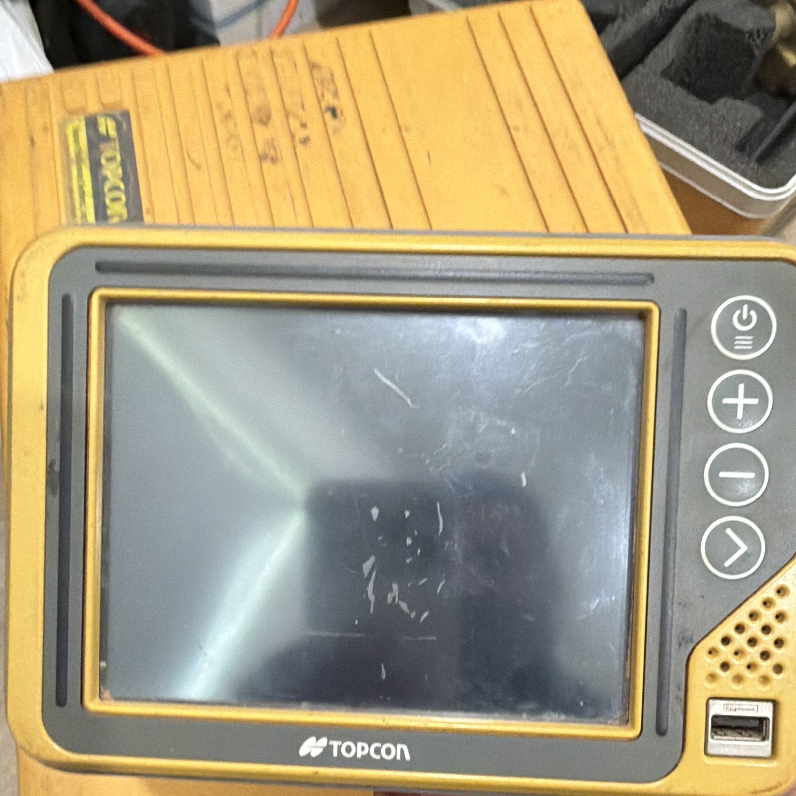 Topcon X-52x Machine Control Display Monitor Touchscreen MPN 1003368-01