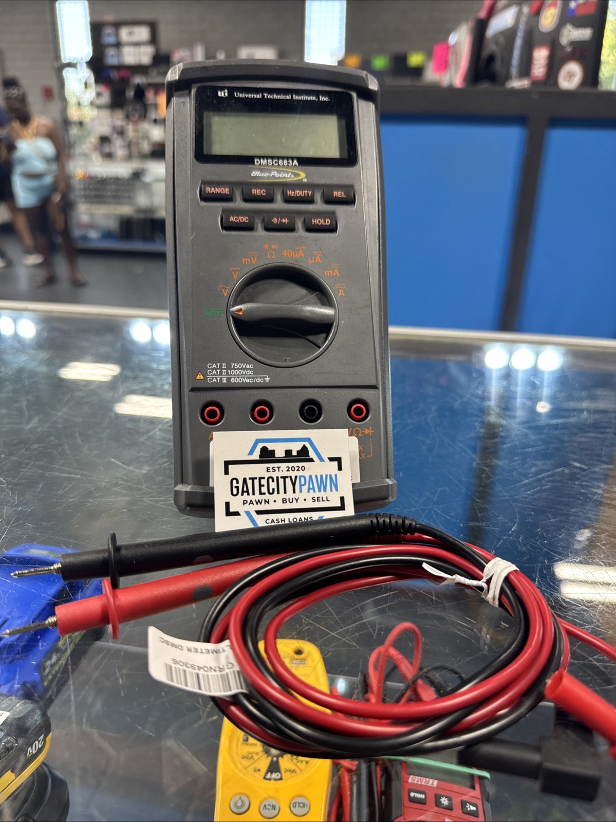 Blue Point DMSC683A Digital Multimeter With Test Leads (H90001475 AO) BIN#1