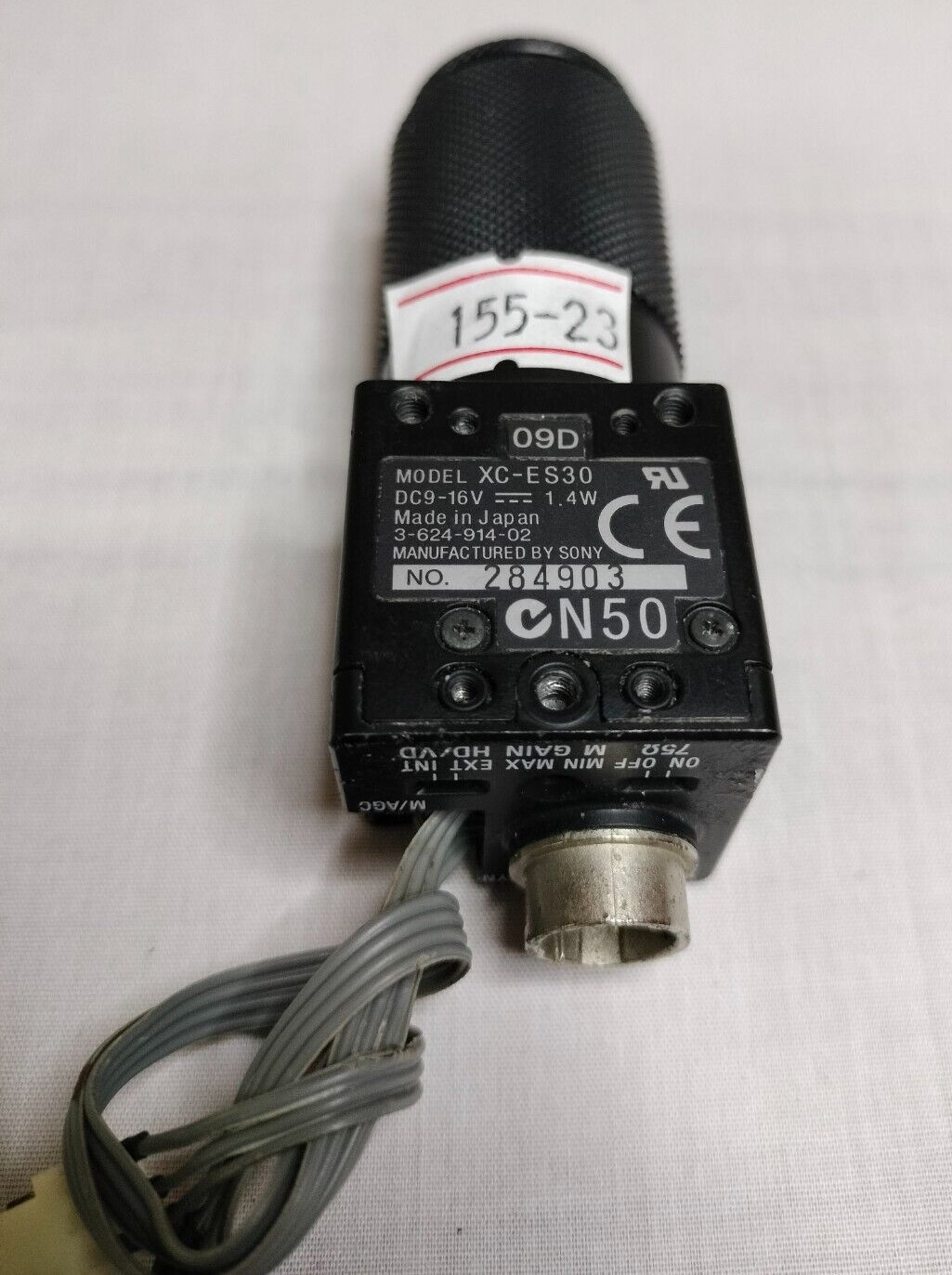 Sony XC-ES30 XCES30 Industrial CCD Camera DC9-16V-1.4W Made in Japan