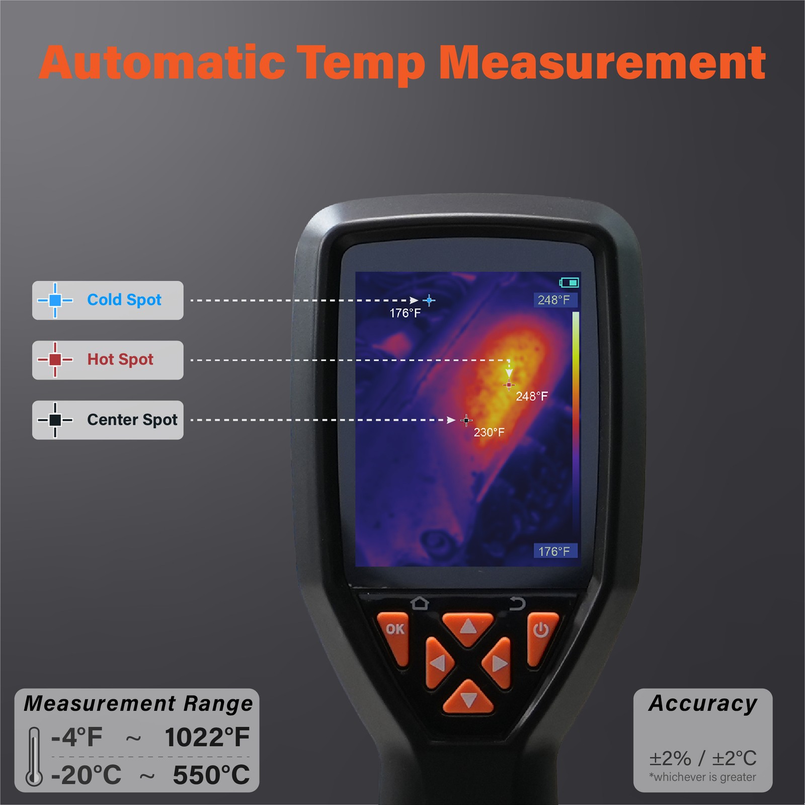 ANXTECH 320×240 Super Resolution Infrared Thermal Imaging Camera Thermal Imager
