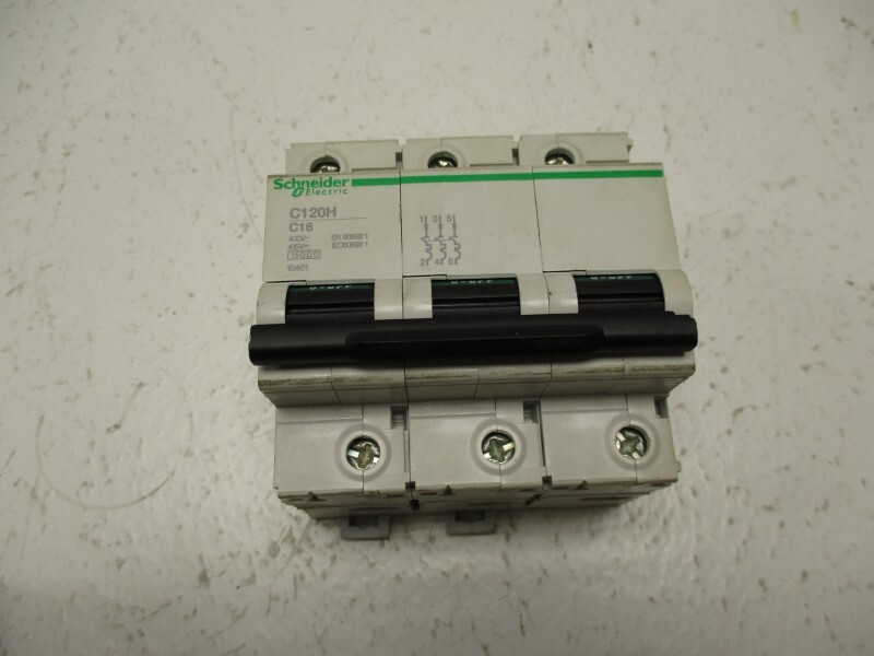 SCHNEIDER ELECTRIC C120H-C16 16A 415V UNMP